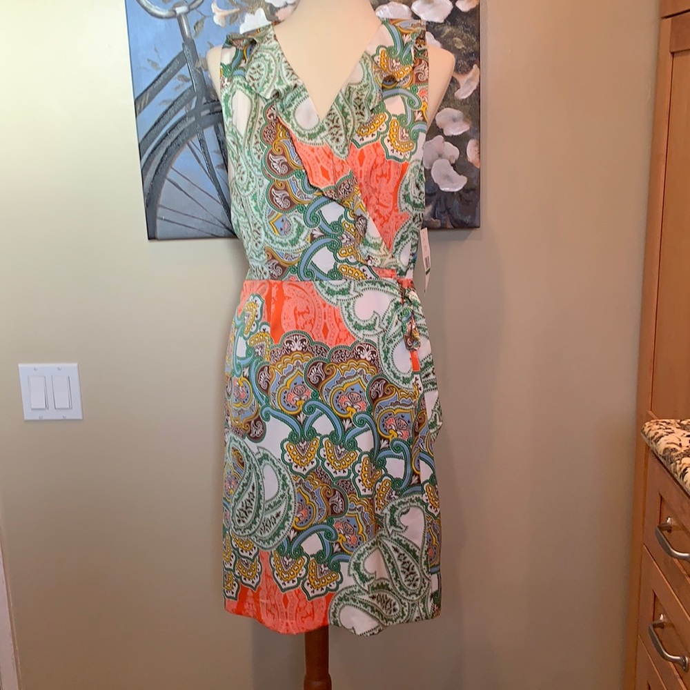 Tommy Hilfiger wraparound dress Size L